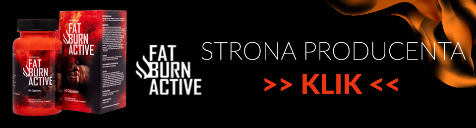nofollow opakowanie i link do strony producenta fat burn active na odchudzanie
